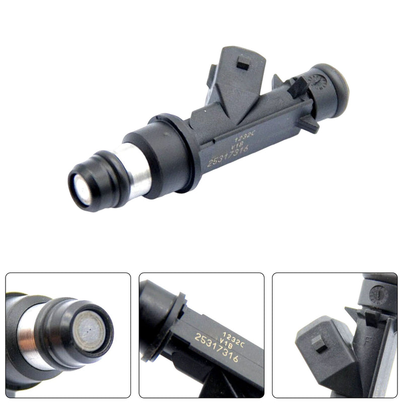 Vauxhall Corsa C 2001-2006 Meriva A 2003-2009 25317316 1PCS Fuel Injector