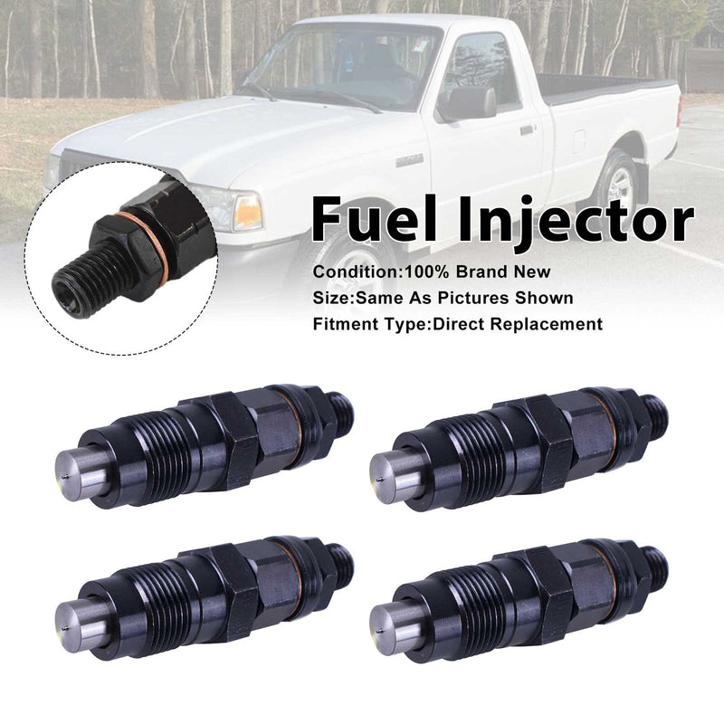 Ford Courier For Mazda B-Series 1999-2005 105078-0111 4PCS Fuel Injector