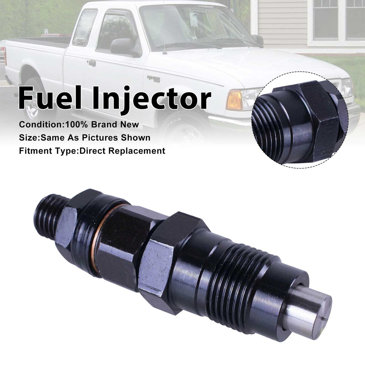 Ford Courier For Mazda B-Series 1999-2005 105078-0111 1PCS Fuel Injector