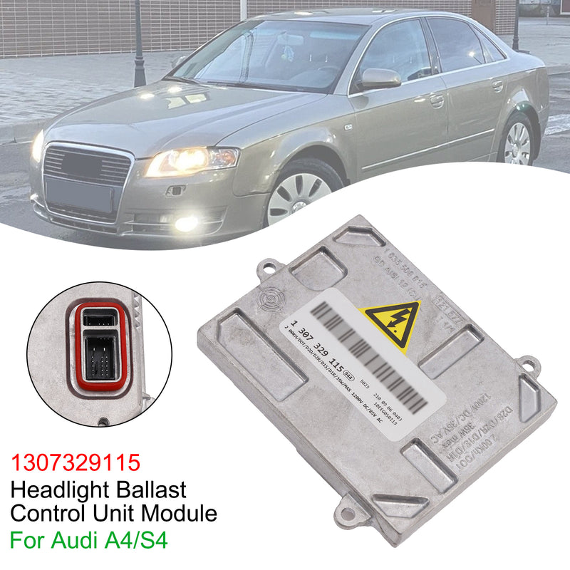 Audi A4/S4 Headlight Ballast Control Unit Module 1307329115