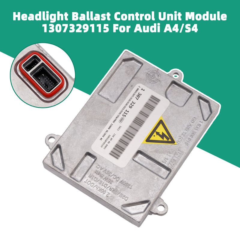 Audi A4/S4 Headlight Ballast Control Unit Module 1307329115