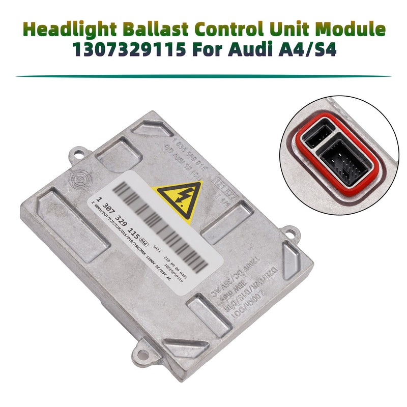 Audi A4/S4 Headlight Ballast Control Unit Module 1307329115