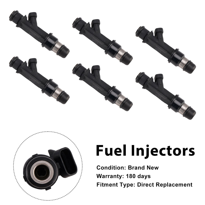 Honda Passport For Isuzu Rodeo 1998-1999 25166922 6PCS Fuel Injector