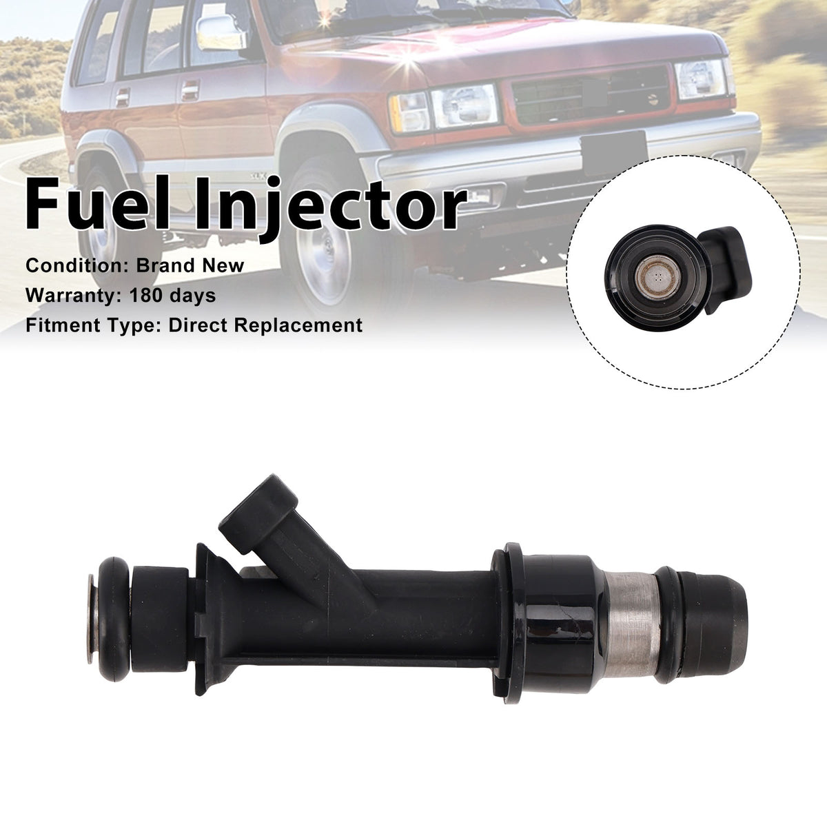 Honda Passport For Isuzu Rodeo 1998-1999 25166922 1PCS Fuel Injector