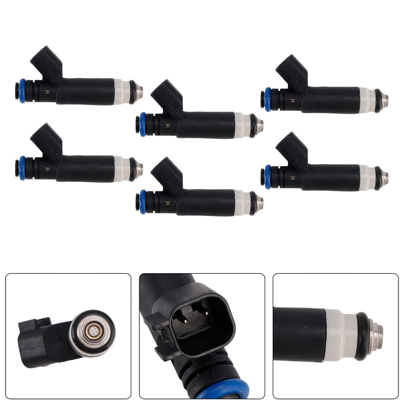 Dodge Grand Caravan 3.8L V6 2003-2004 04861238AB 6PCS Fuel Injector