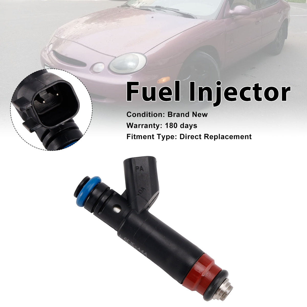 Ford Taurus 3.0L V6 2006-2007 6F1E-A4A 6F1EA4A 1PCS Fuel Injector