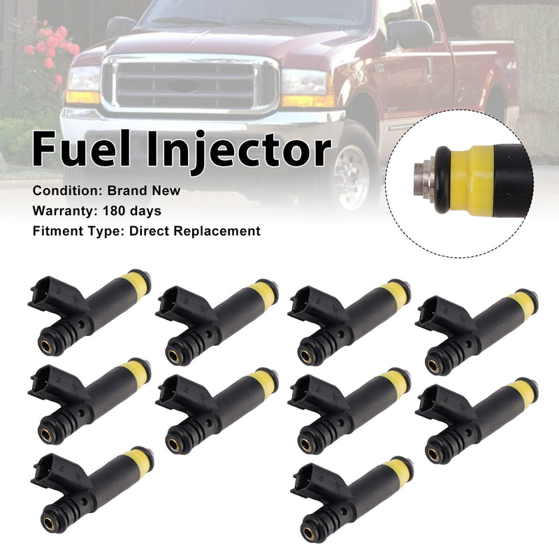 Ford F-450 Super Duty 6.8L V10 2005-2016 BC3E-CA 10Pcs Fuel Injector