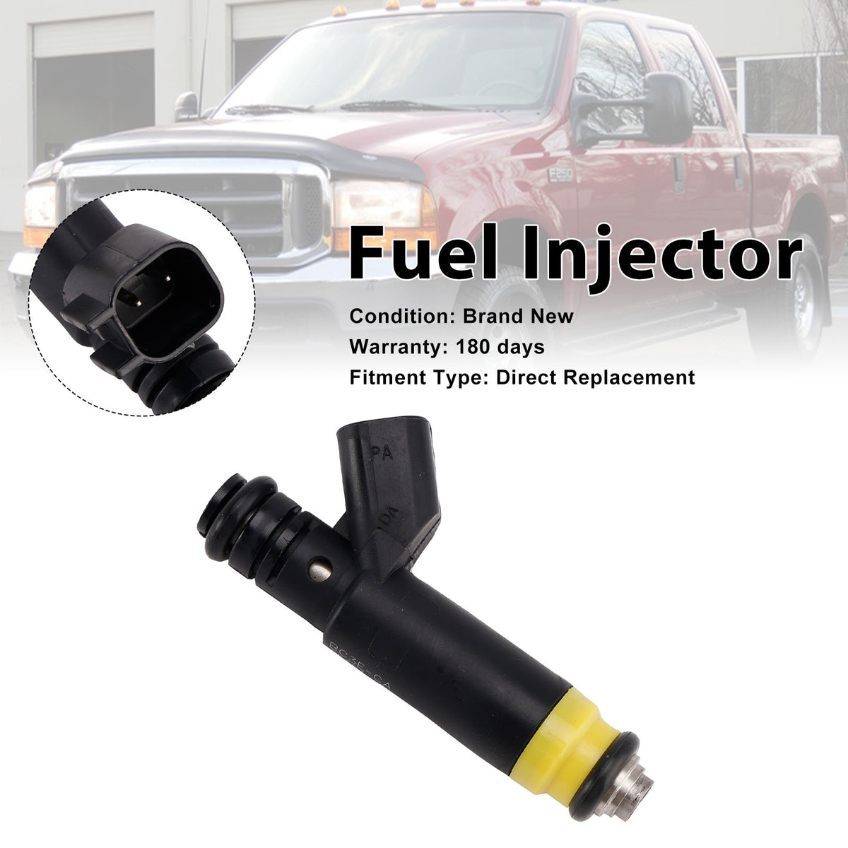 Ford F-450 Super Duty 6.8L V10 2005-2016 BC3E-CA 1PCS Fuel Injector