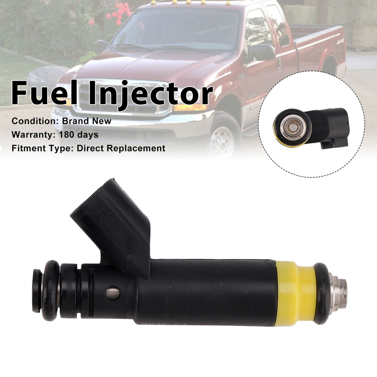 Ford F-450 Super Duty 6.8L V10 2005-2016 BC3E-CA 1PCS Fuel Injector