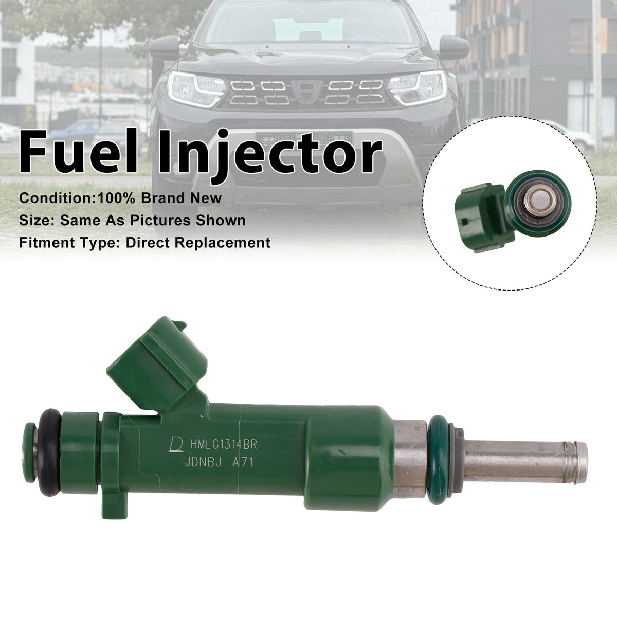 Dacia Duster 2019-2025 Jogger 2021-2025 16600-8494R 1PCS Fuel Injector
