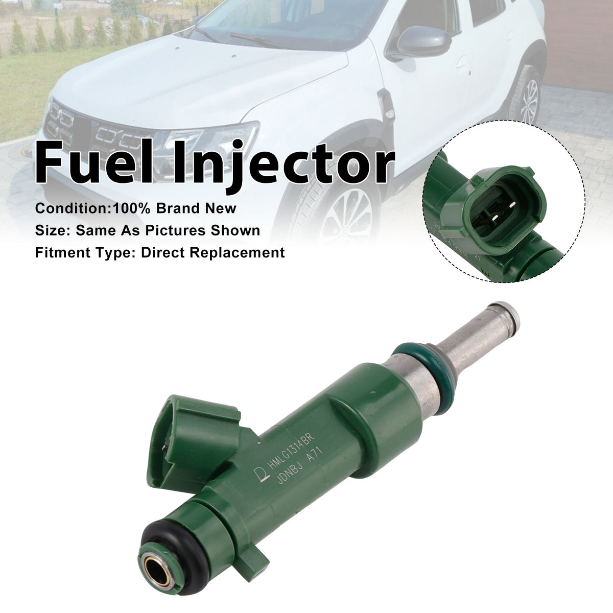 Dacia Duster 2019-2025 Jogger 2021-2025 16600-8494R 1PCS Fuel Injector