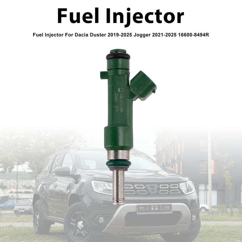 Dacia Duster 2019-2025 Jogger 2021-2025 16600-8494R 1PCS Fuel Injector