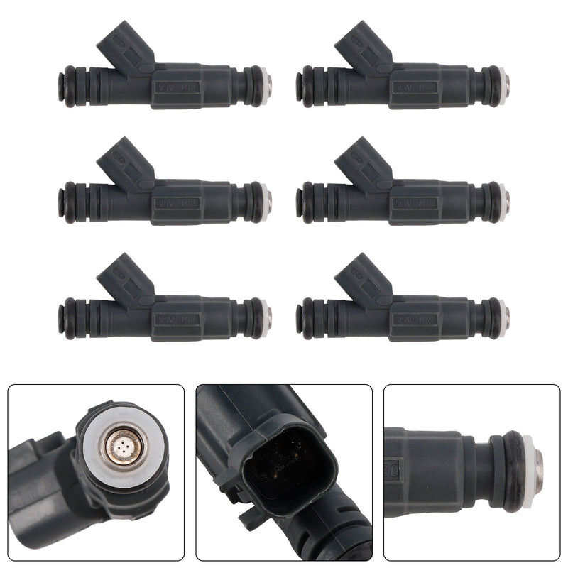 Jeep Cherokee 1999-2000 TJ L4 1999-2002 0280156048 6PCS Fuel Injector