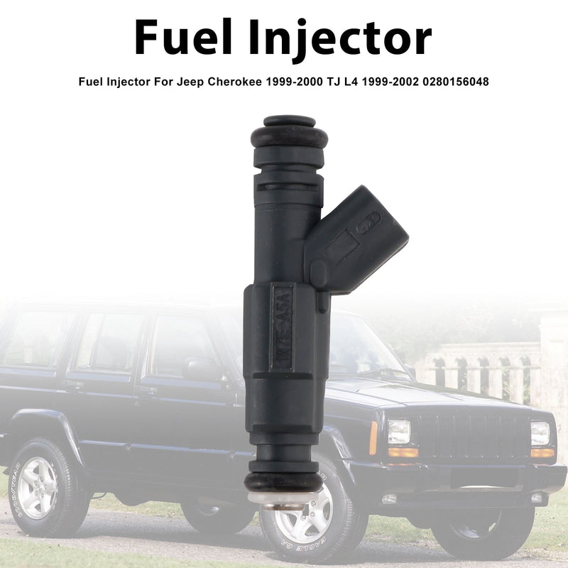 Jeep Cherokee 1999-2000 TJ L4 1999-2002 0280156048 1PCS Fuel Injector