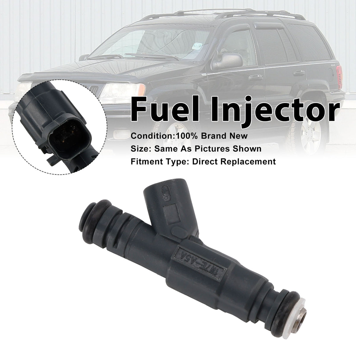 Jeep Cherokee 1999-2000 TJ L4 1999-2002 0280156048 1PCS Fuel Injector