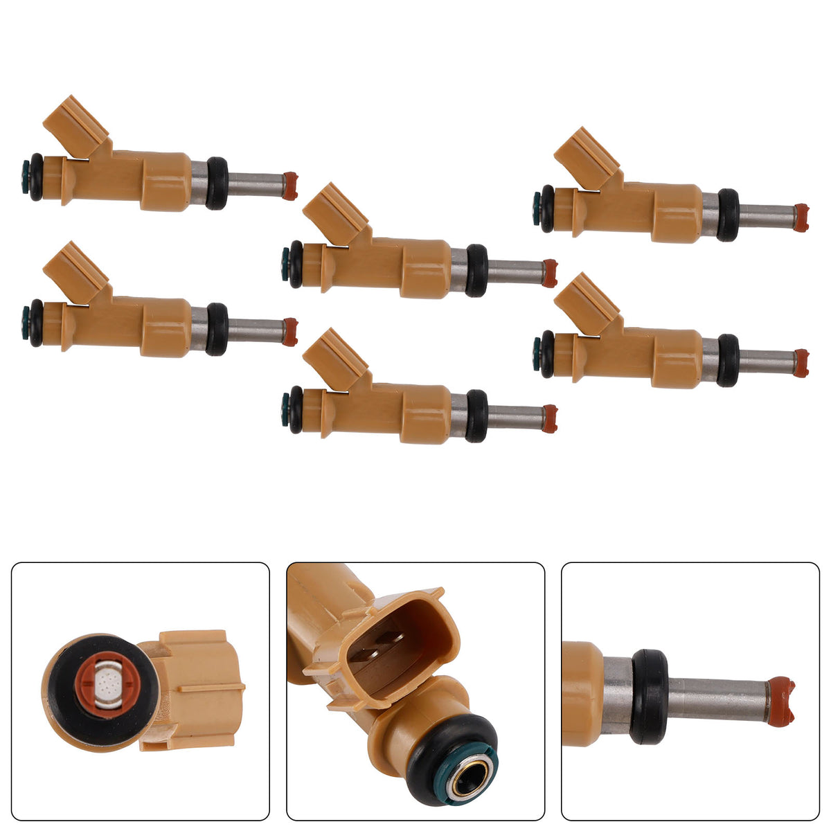 Toyota 4Runner 2010-2019 Tundra 2012-2014 23209-39215 6PCS Fuel Injector