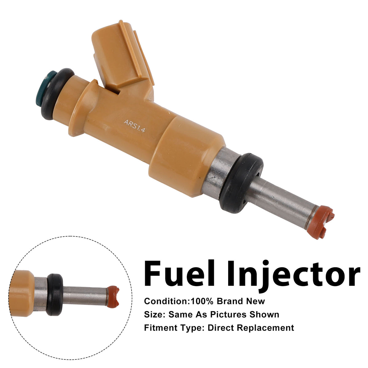 Toyota 4Runner 2010-2019 Tundra 2012-2014 23209-39215 1PCS Fuel Injector