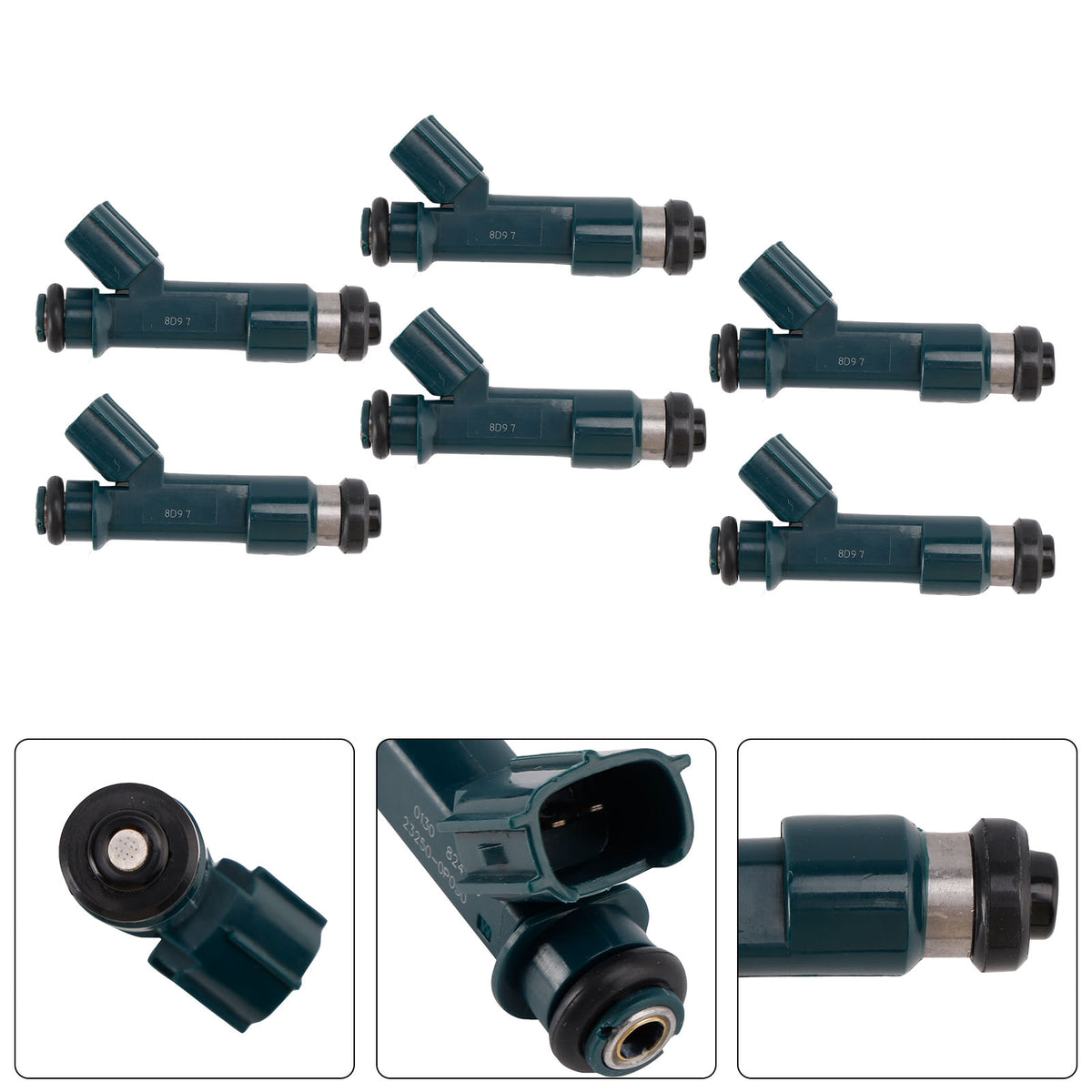 Toyota 4Runner 2003-2009 Tacoma 2005-2015 23250-0P030 6PCS Fuel Injector