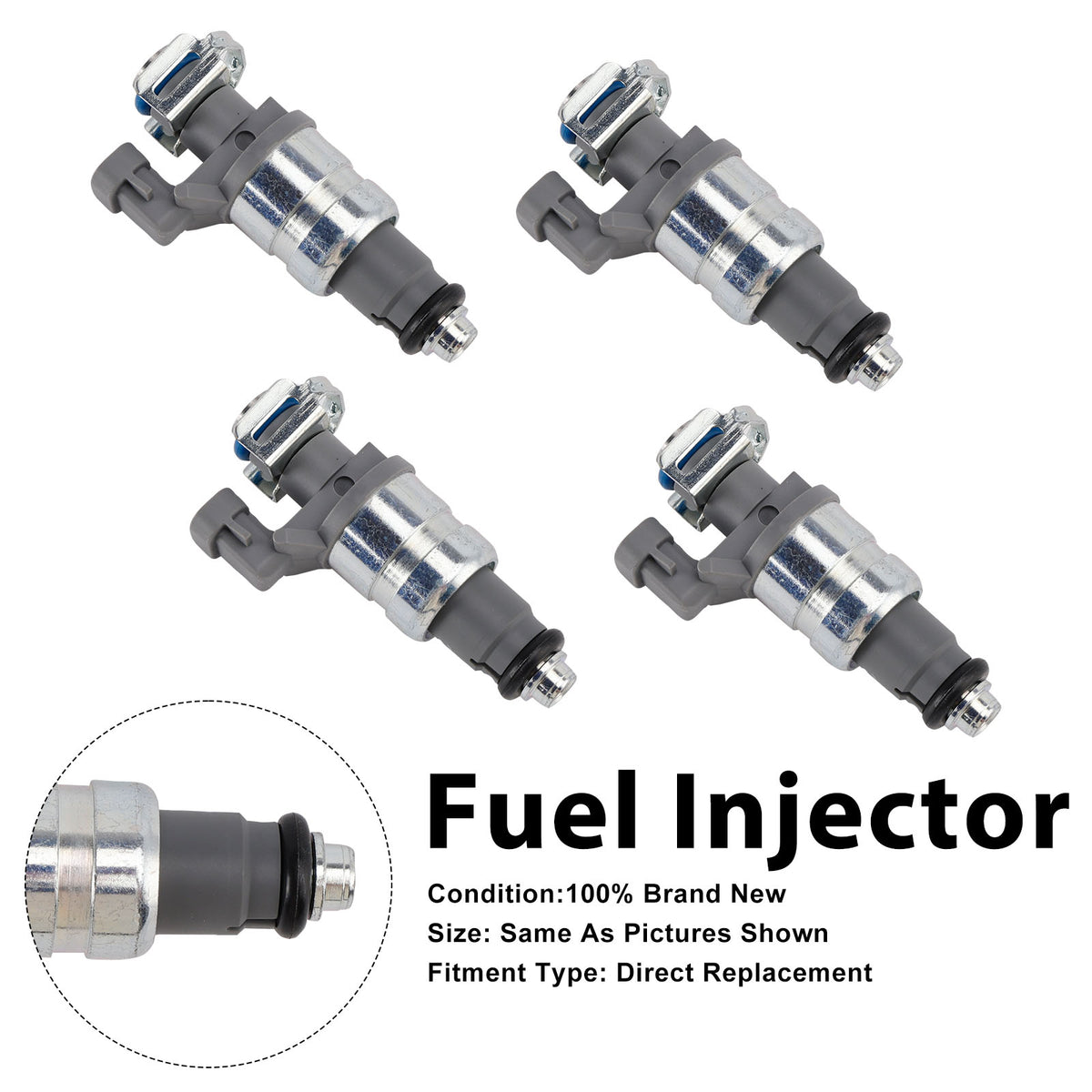 Chevrolet Cavalier 2002 Classic 2004-2005 12569091 4PCS Fuel Injector
