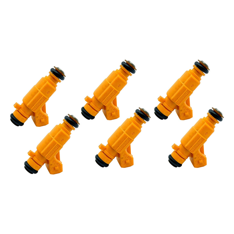 Peugeot 607 For Renault Clio II 2000-2002 0280155994 6PCS Fuel Injector