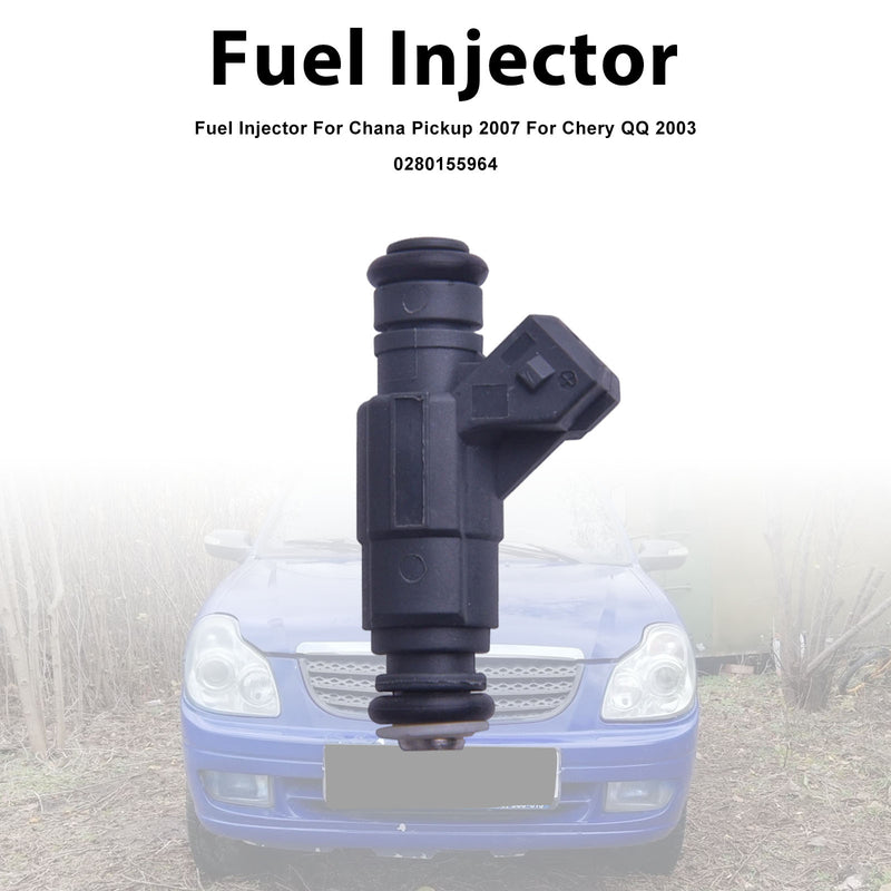 Chana Pickup 2007 For Chery QQ 2003 0280155964 1PCS Fuel Injector