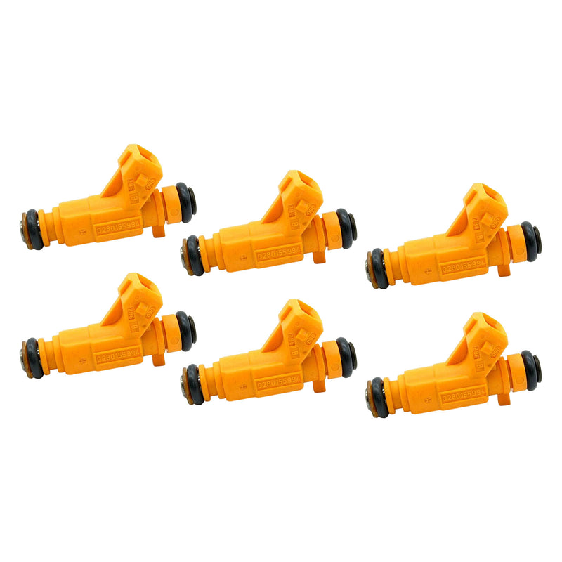 Peugeot 607 For Renault Clio II 2000-2002 0280155994 6PCS Fuel Injector