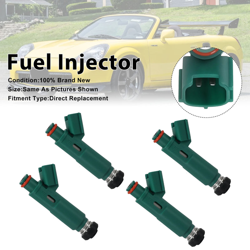 Toyota Celica 2000-2005 Corolla 2000-2004 23250-22040 4PCS Fuel Injector