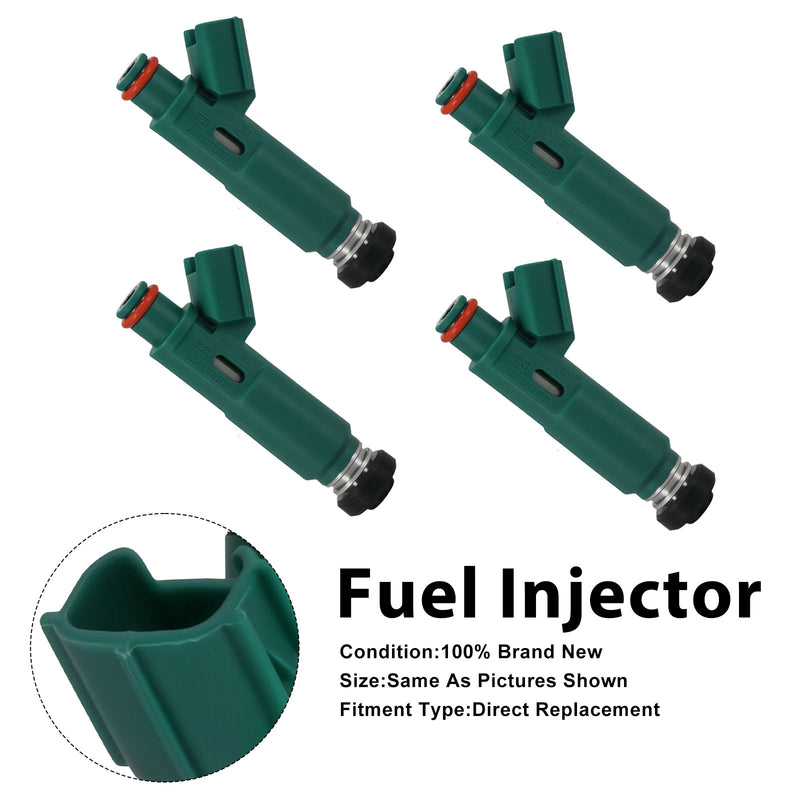Toyota Celica 2000-2005 Corolla 2000-2004 23250-22040 4PCS Fuel Injector