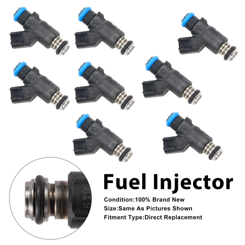 Chevrolet Express 2500 3500 Van 2010-2020 12613412 8PCS Fuel Injector