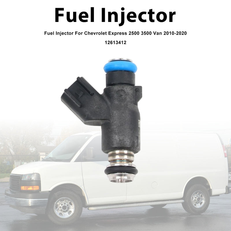 Chevrolet Express 2500 3500 Van 2010-2020 12613412 1PCS Fuel Injector