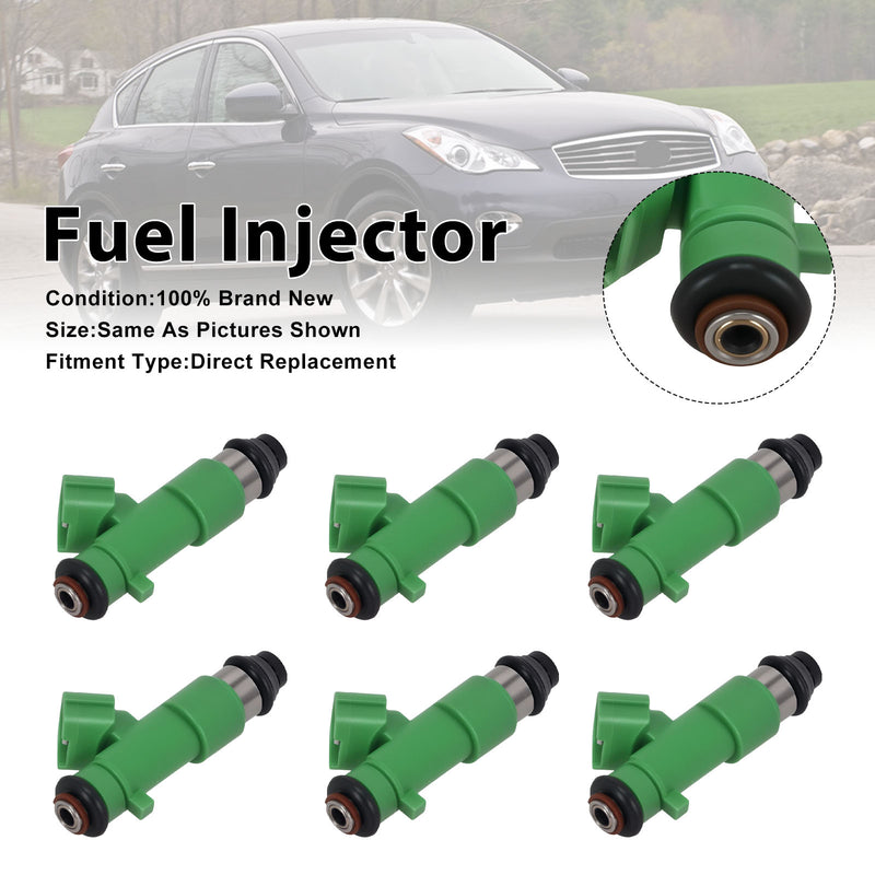 Infiniti EX35 For Nissan Altima 2007-2018 16600-jk20a 6PCS Fuel Injector