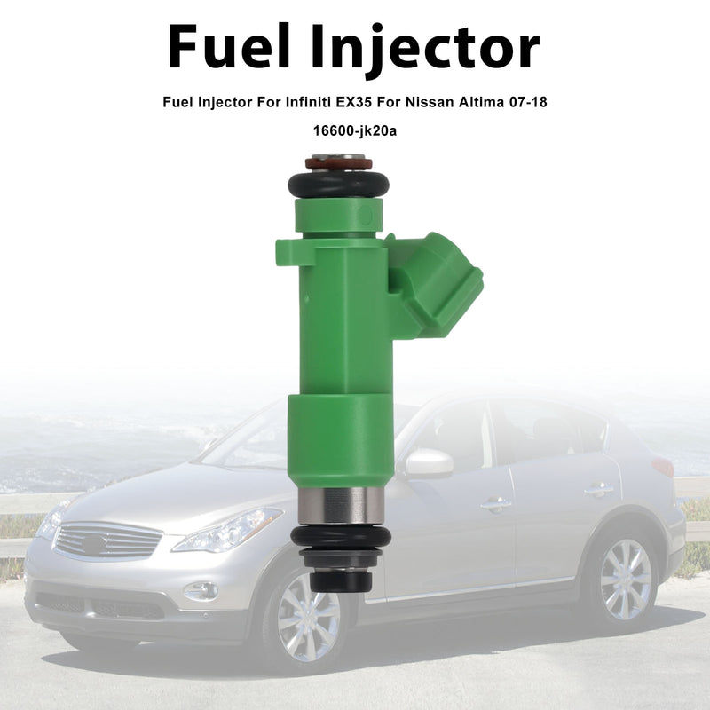 Infiniti EX35 For Nissan Altima 2007-2018 16600-jk20a 1PCS Fuel Injector