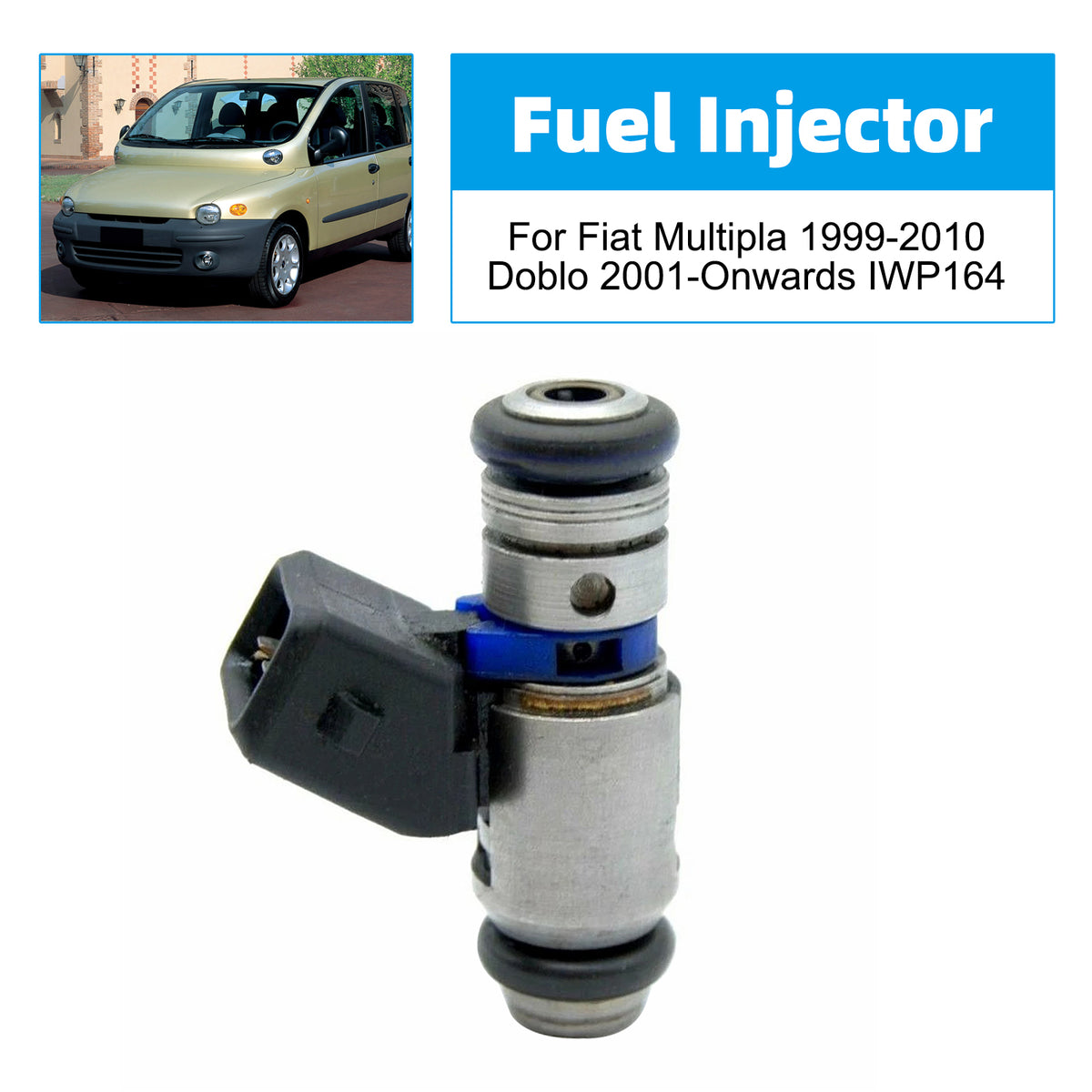 Fiat Multipla 1999-2010 Doblo 2001-Onwards IWP164 1PCS Fuel Injector