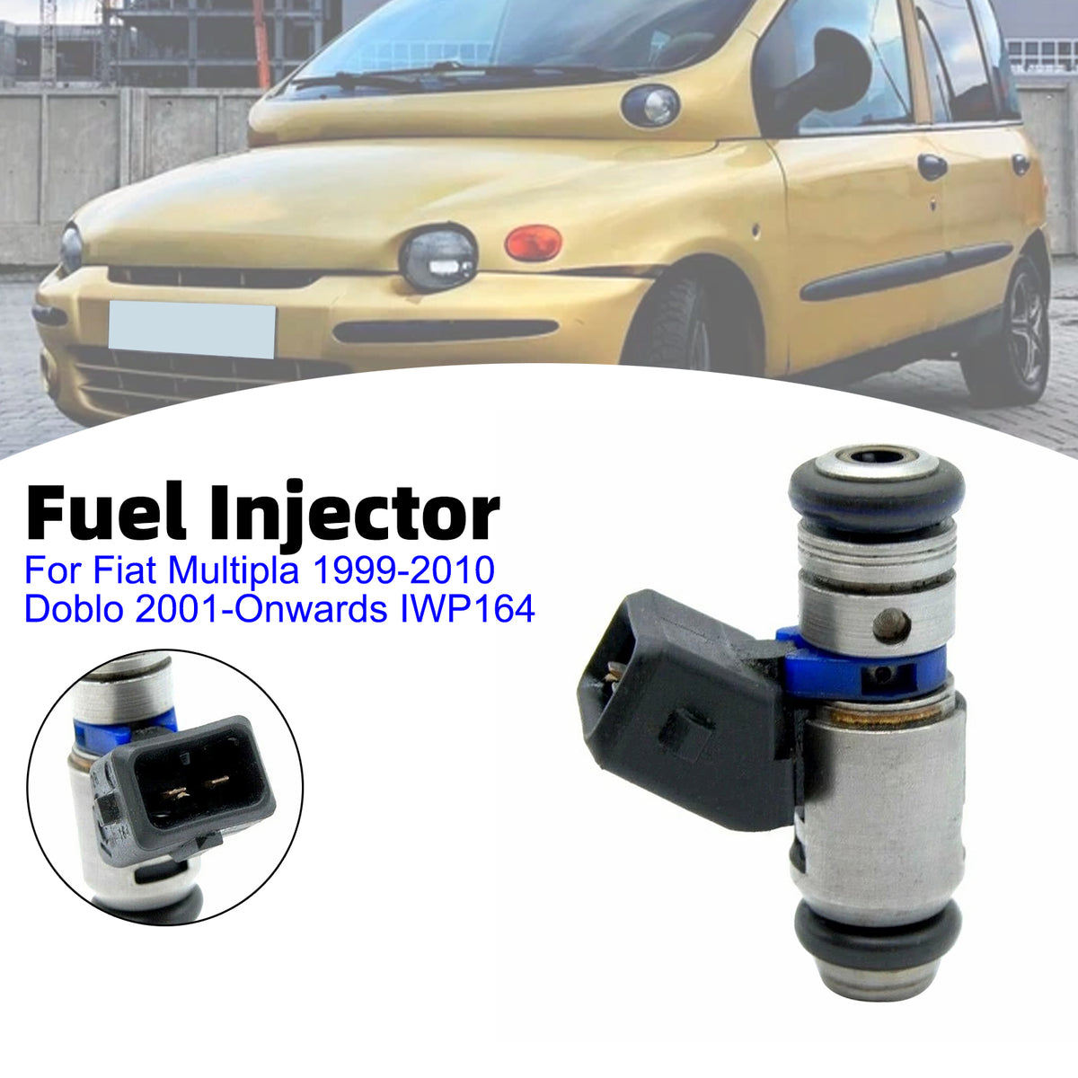 Fiat Multipla 1999-2010 Doblo 2001-Onwards IWP164 1PCS Fuel Injector