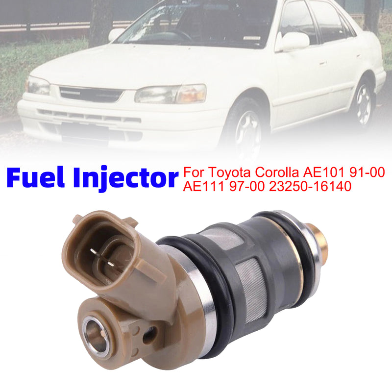 Toyota Corolla AE101 1991-2000 AE111 1997-2000 23250-16140 1PCS Fuel Injector