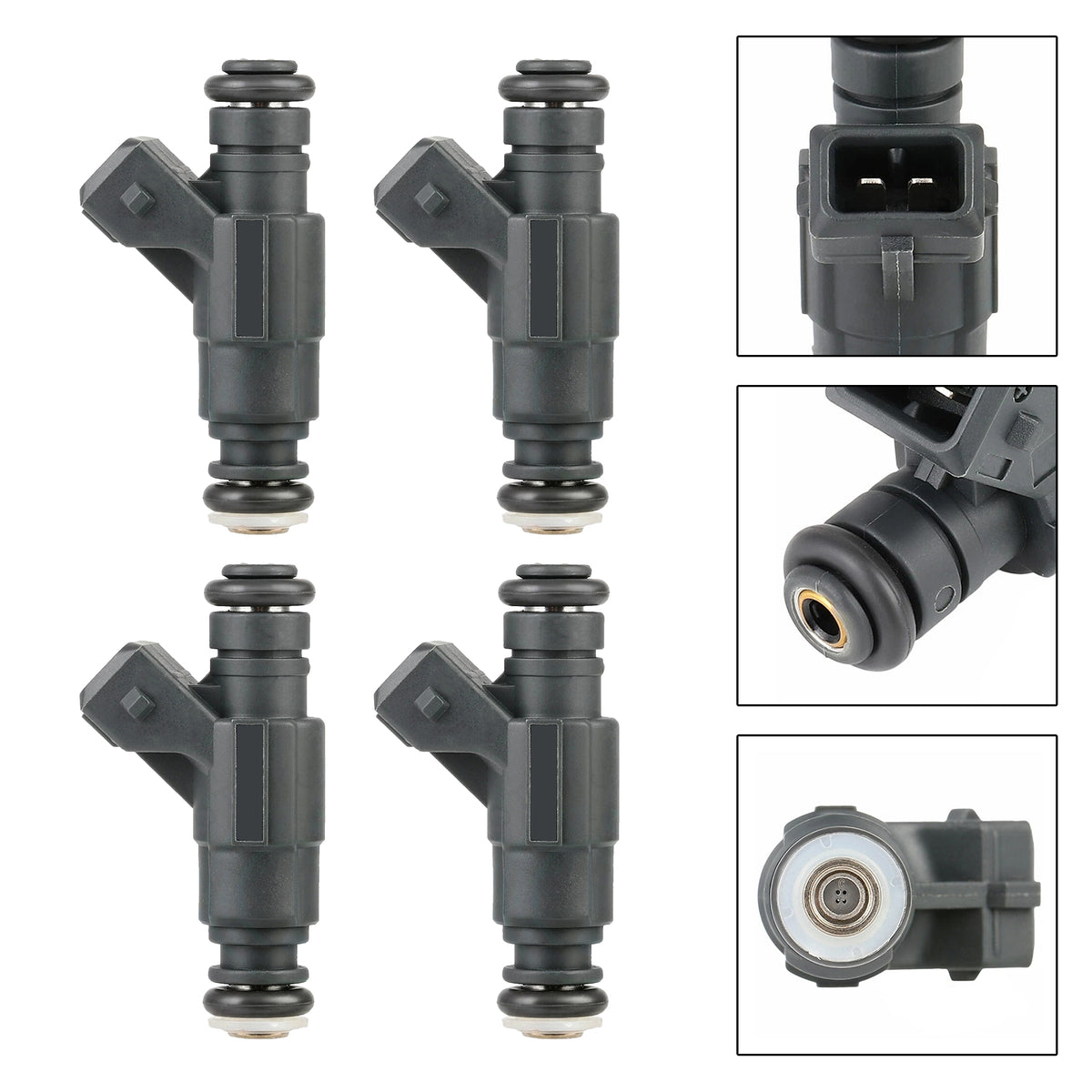 Audi A3 S3 1999-2003 TT 1.8T 1998-2006 0280156063 4PCS Fuel Injector