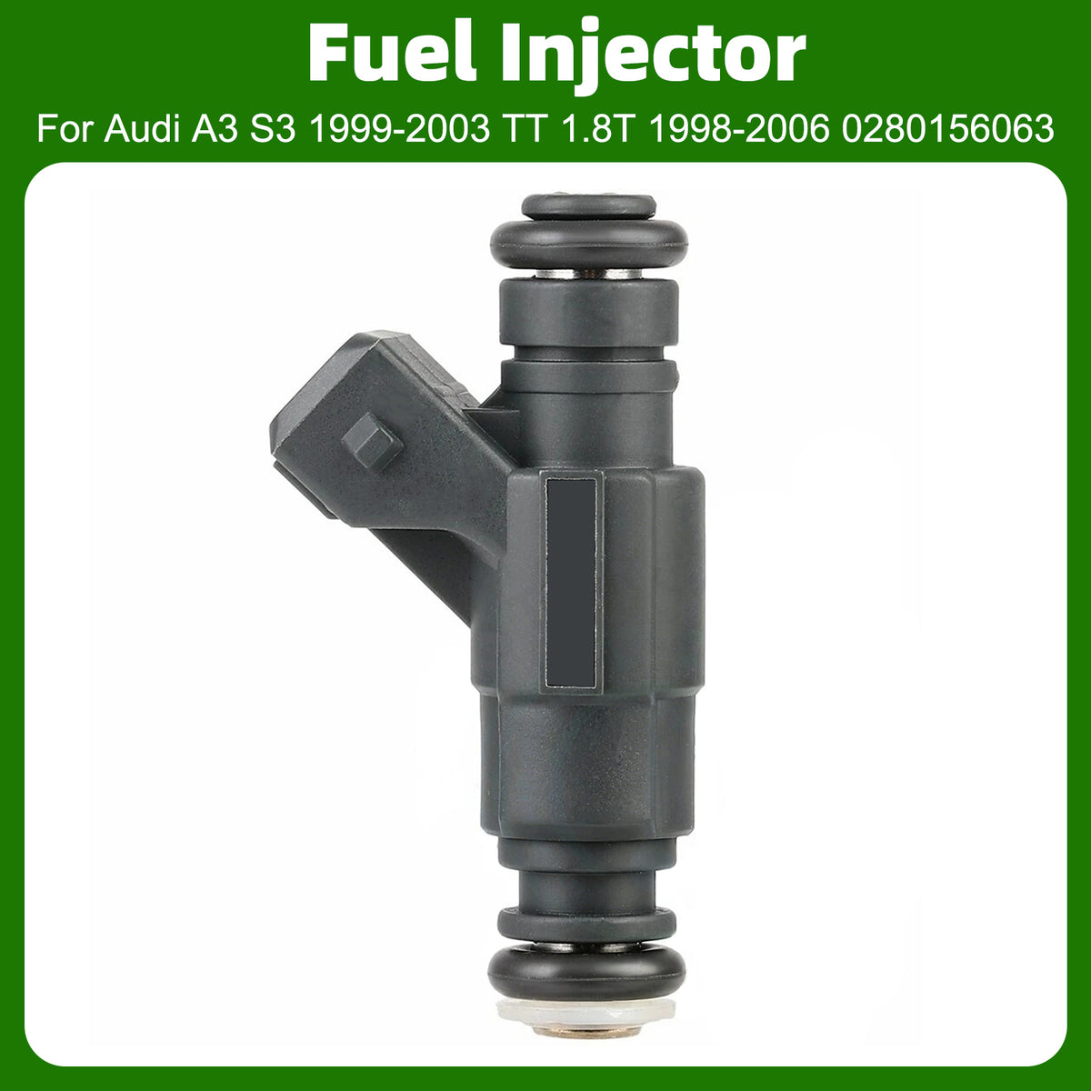 Audi A3 S3 1999-2003 TT 1.8T 1998-2006 0280156063 1PCS Fuel Injector