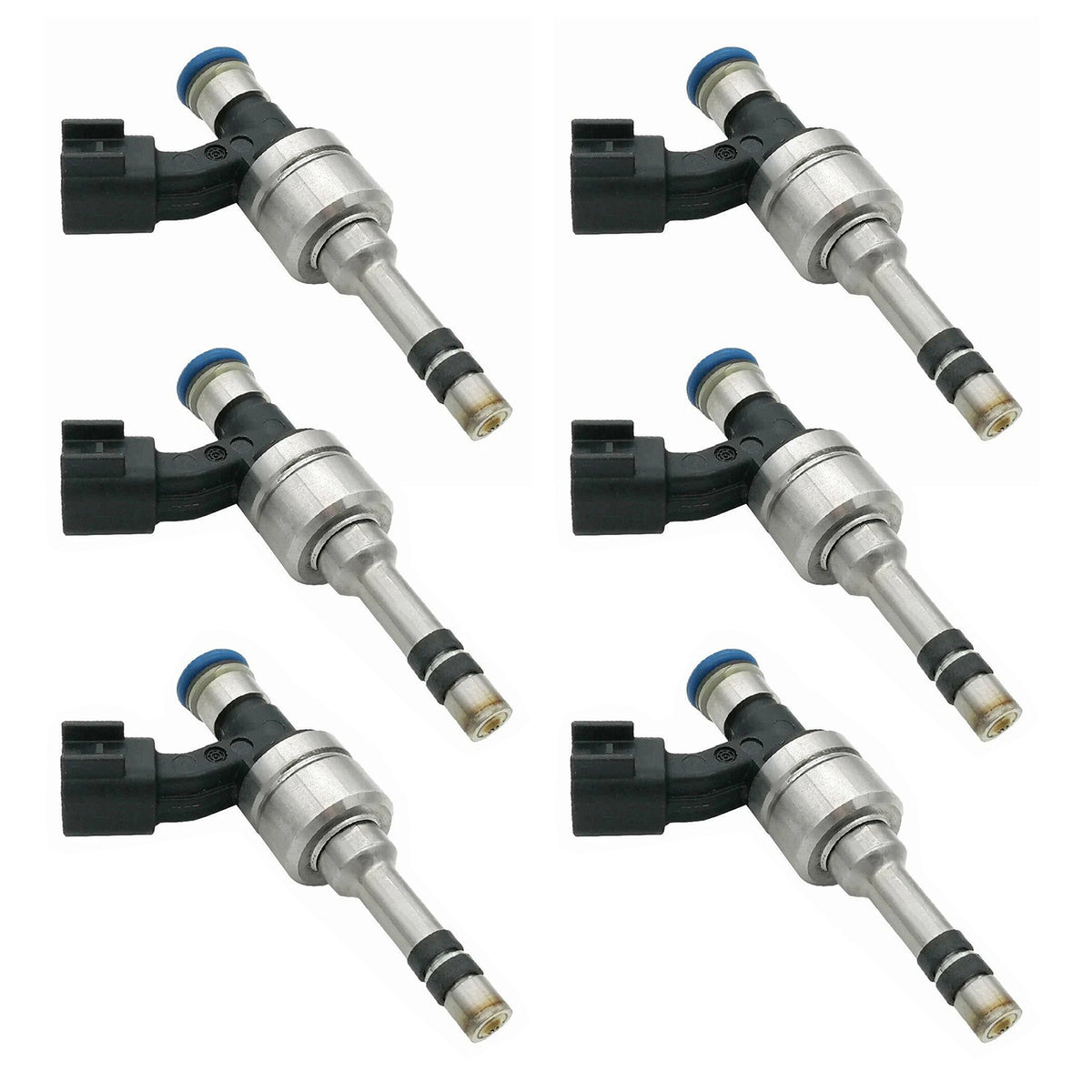 Cadillac CTS SRX For GMC Terrain 2010-2011 12629927 6PCS Fuel Injector