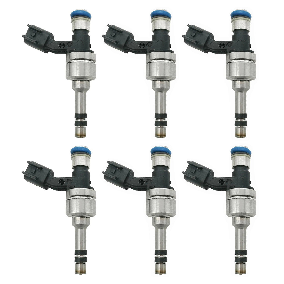Cadillac CTS SRX For GMC Terrain 2010-2011 12629927 6PCS Fuel Injector