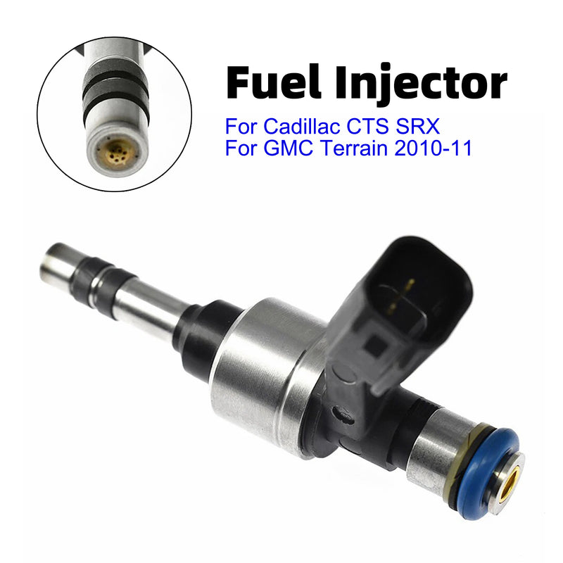 Cadillac CTS SRX For GMC Terrain 2010-2011 12629927 1PCS Fuel Injector