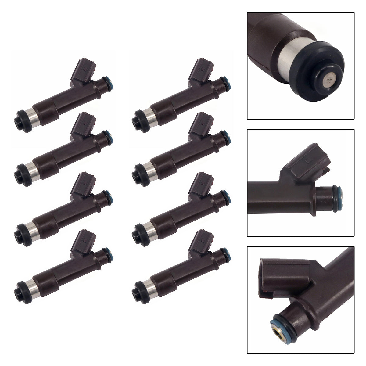 Toyota Tundra 2005-2009 Sequoia 2005-2008 23250-0F020 8PCS Fuel Injector