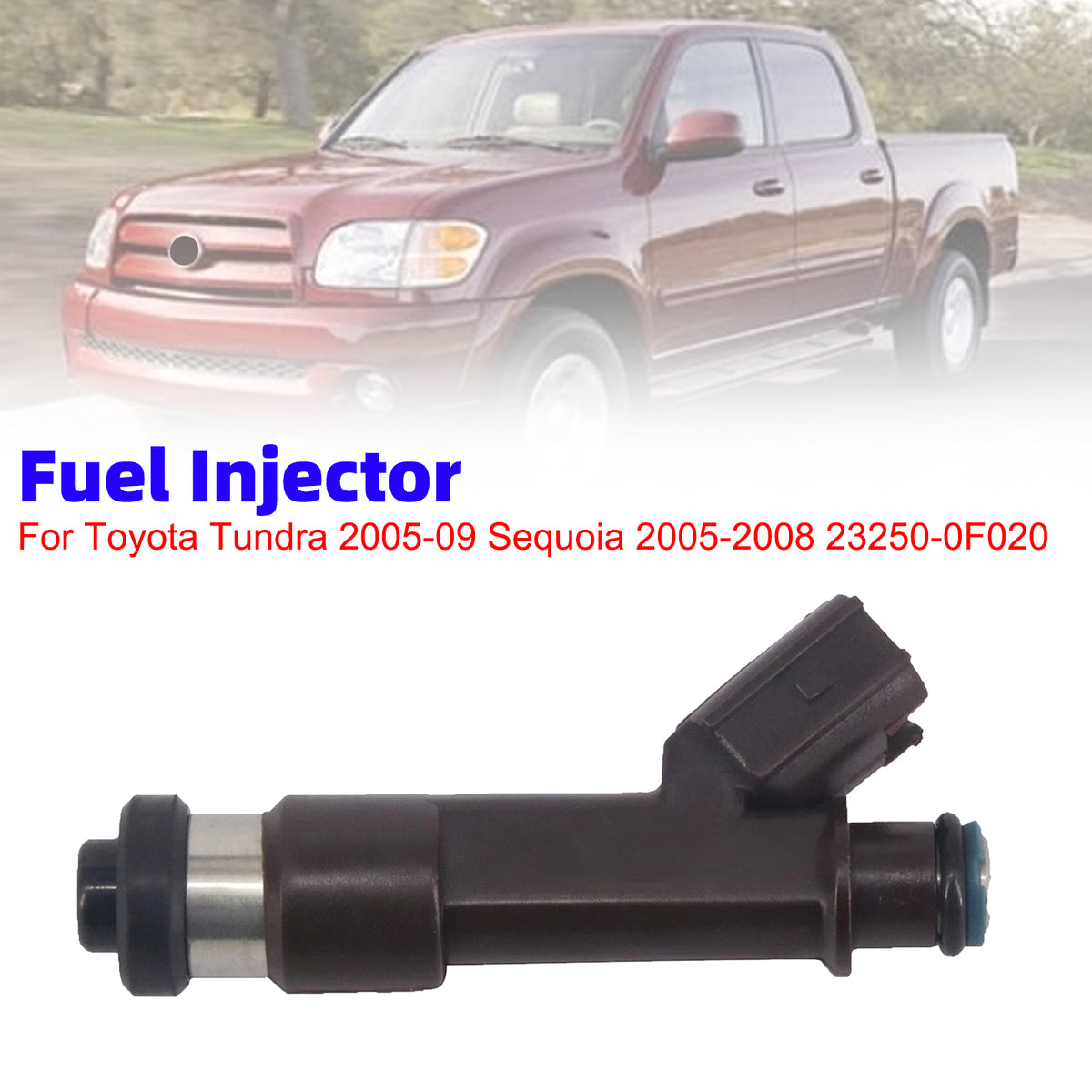 Toyota Tundra 2005-2009 Sequoia 2005-2008 23250-0F020 1PCS Fuel Injector