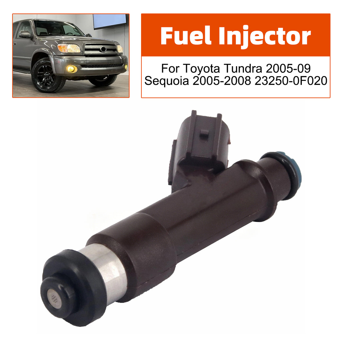 Toyota Tundra 2005-2009 Sequoia 2005-2008 23250-0F020 1PCS Fuel Injector