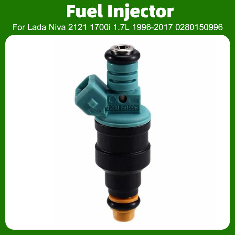 Lada Niva 2121 1700i 1.7L 1996-2017 0280150996 1PCS Fuel Injector