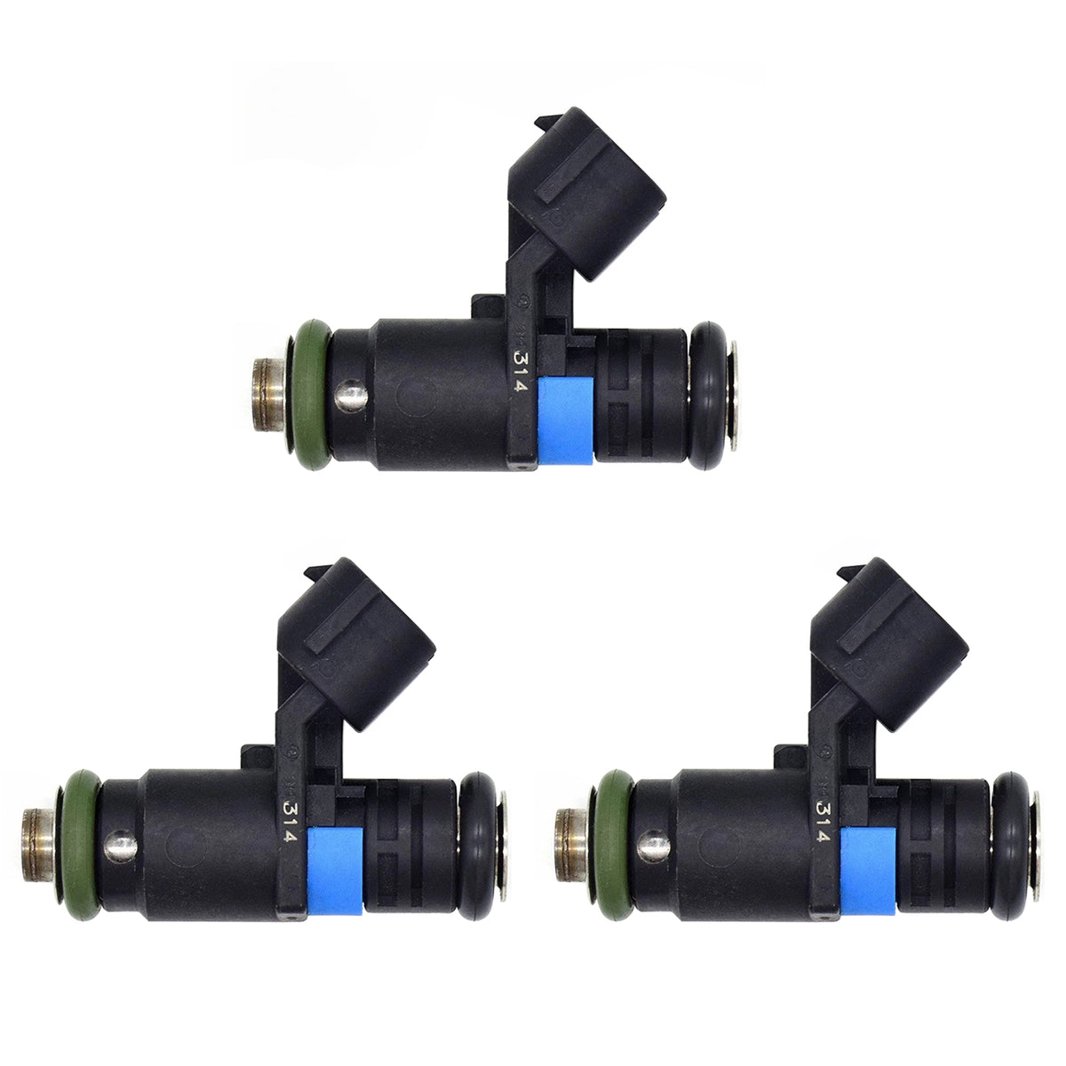 VW Polo 2001-2009 For Seat Toledo 2012-2015 03E906031A 3Pcs Fuel Injector