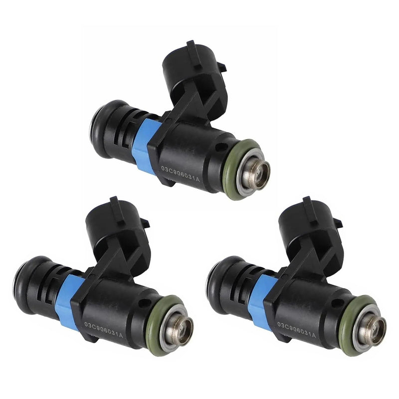 VW Polo 2001-2009 For Seat Toledo 2012-2015 03E906031A 3Pcs Fuel Injector