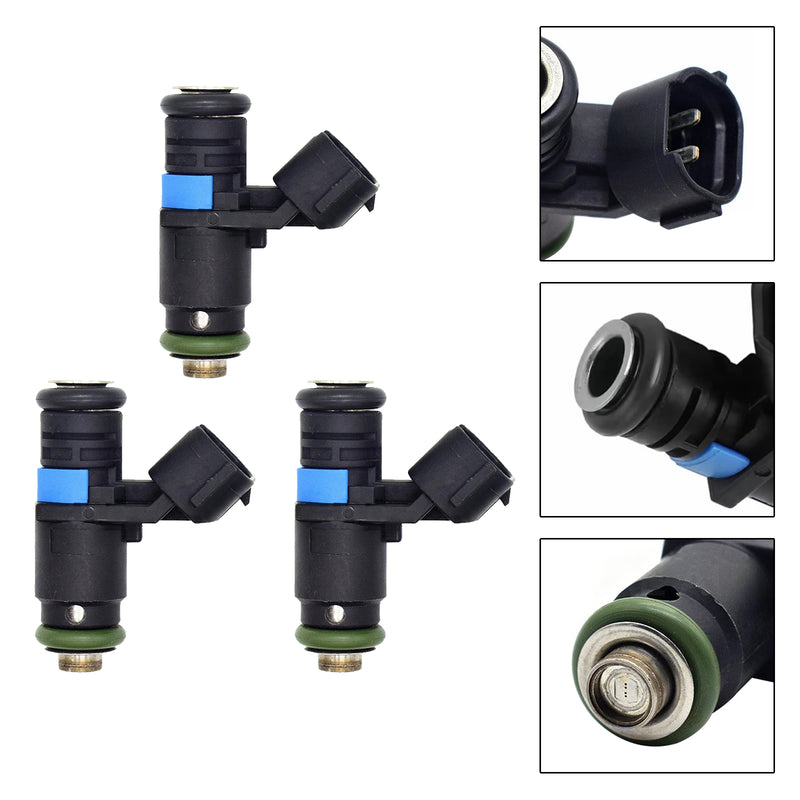 VW Polo 2001-2009 For Seat Toledo 2012-2015 03E906031A 3Pcs Fuel Injector