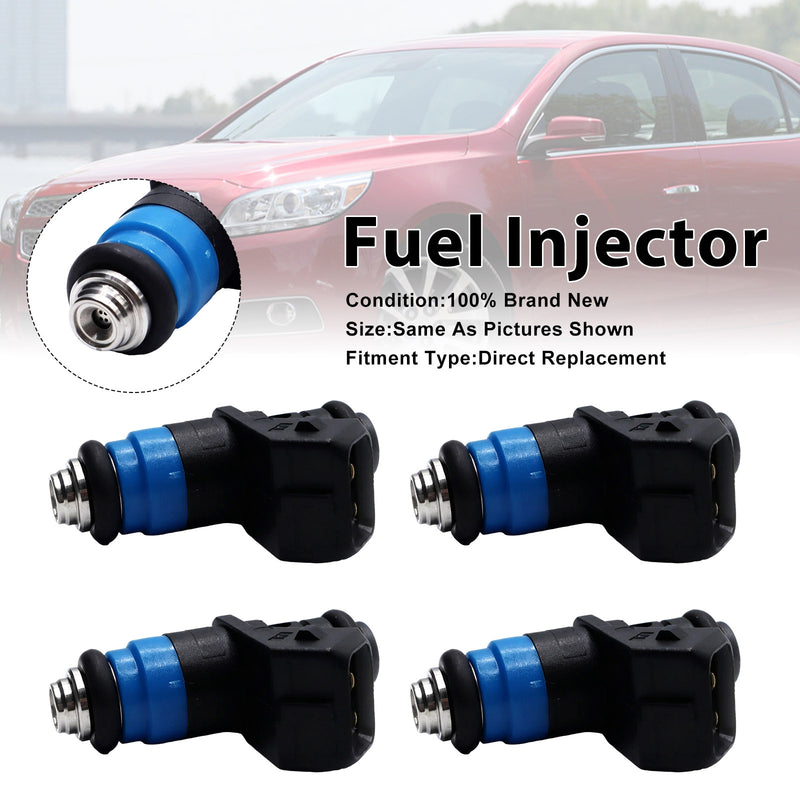 Siemens Deka Short pico FI114962 107962 4PCS Fuel Injector 630CC 60lb