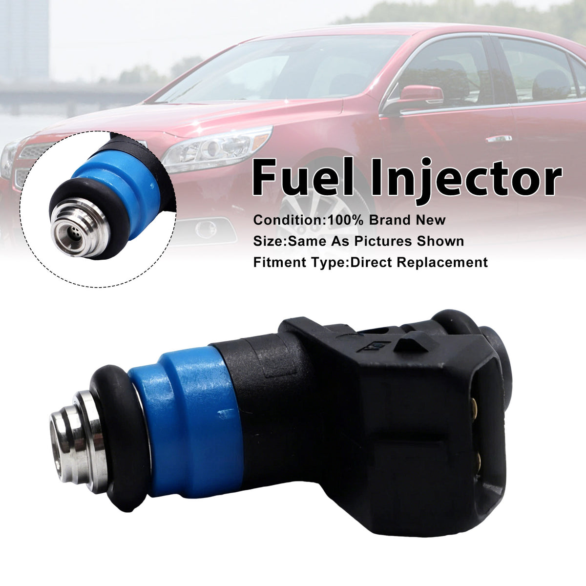 Siemens Deka Short pico FI114962 107962 1PCS Fuel Injector 630CC 60lb