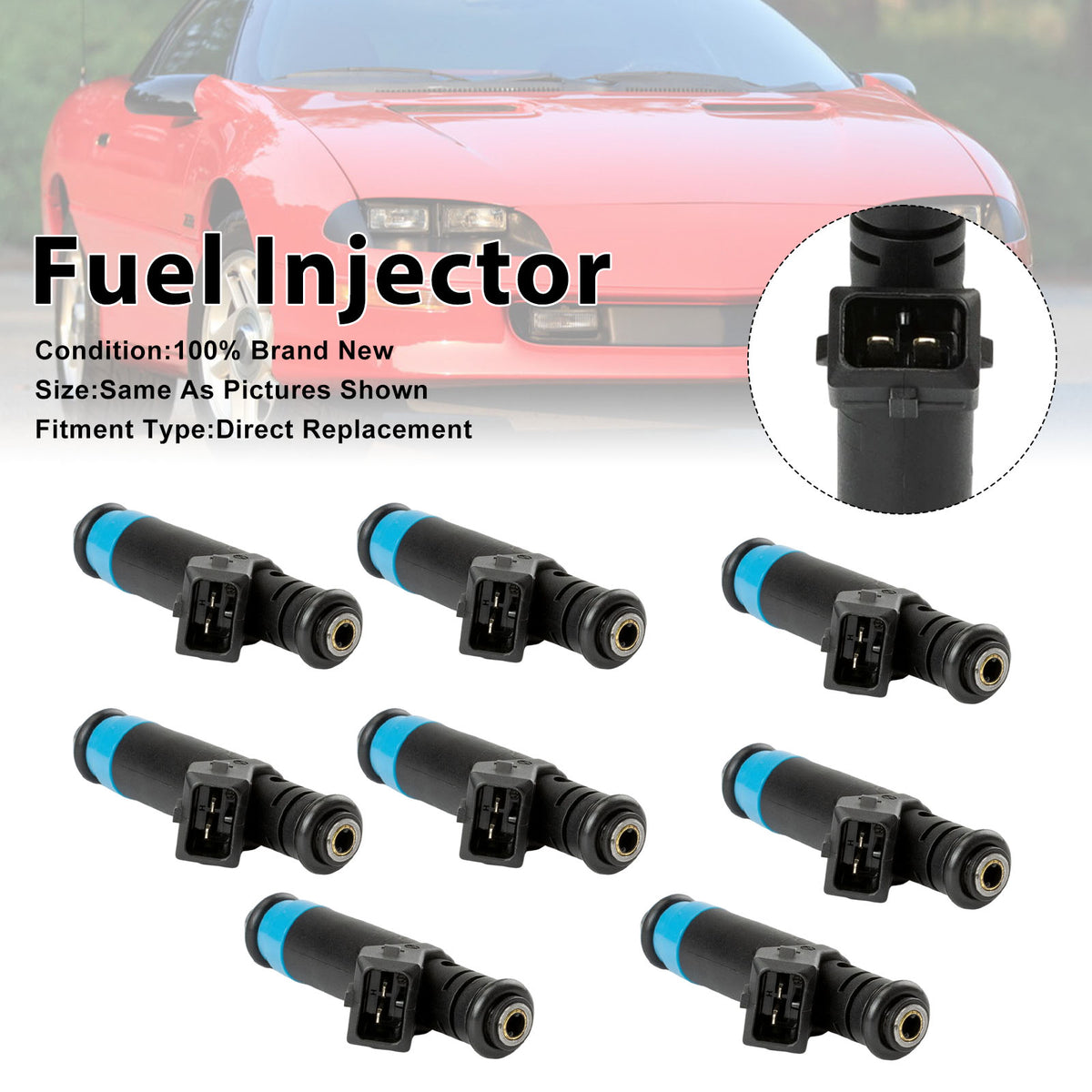 Chevrolet Camaro 1993-2002 Corvette 1997-2004 FI114991 8PCS Fuel Injector